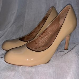 Corso Como ‘Del' Beige Patent Pumps 1159